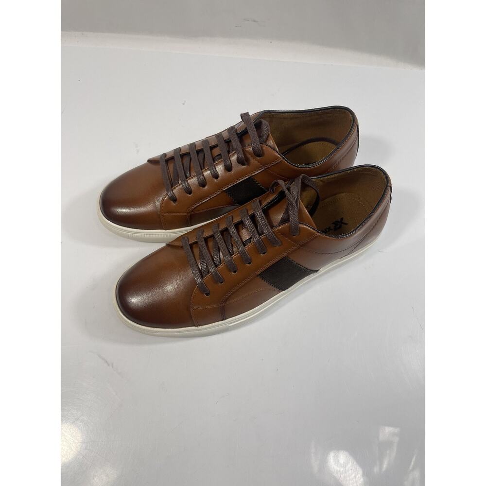 Xray Conor Shoes Mens Size 9 Cognac Brown Casual Lace Up Sneakers New Box